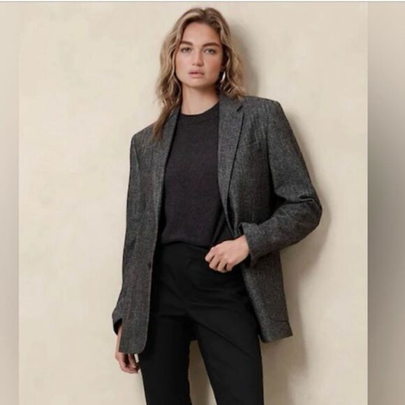 Banana Republic Ponte Stretch Blazer - Picture 1 of 1